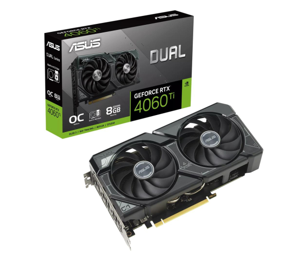 ASUS GeForce RTX 4060 Ti Dual OC SSD 8GB GDDR6